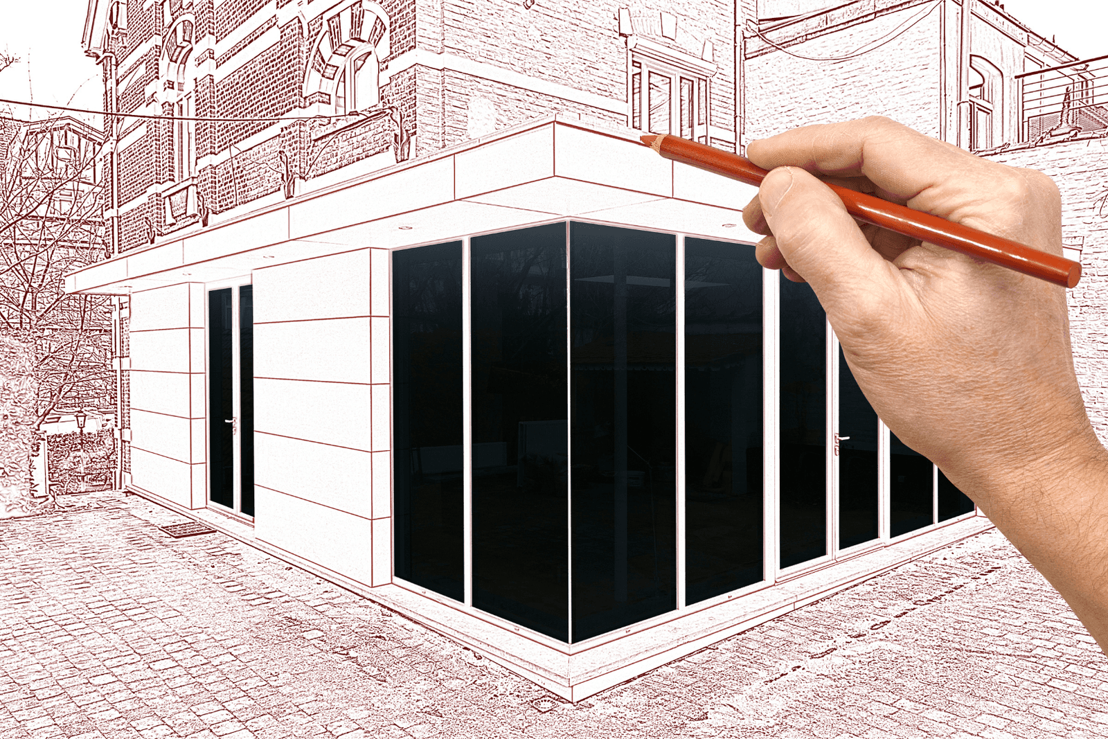 Plans pour l'agrandissement de maison