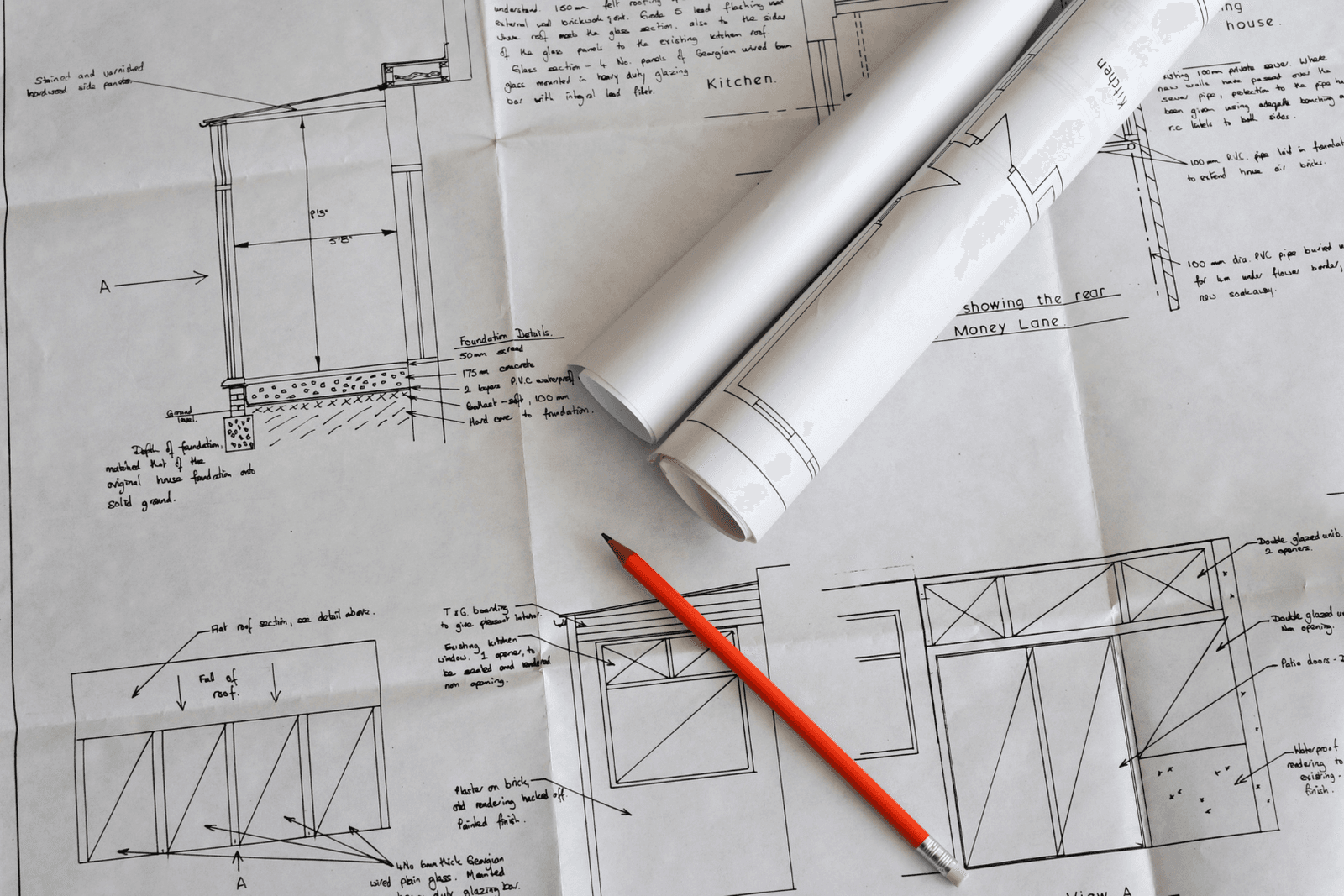 Plans pour un agrandissement de maison