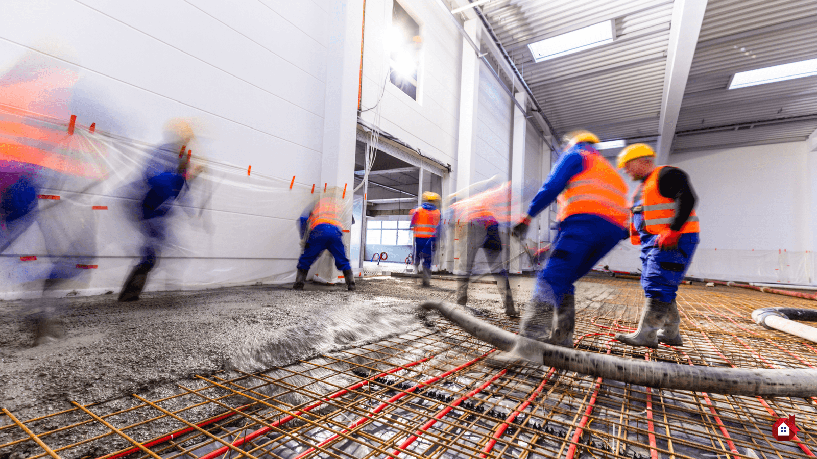 entrepreneur sur chantier 