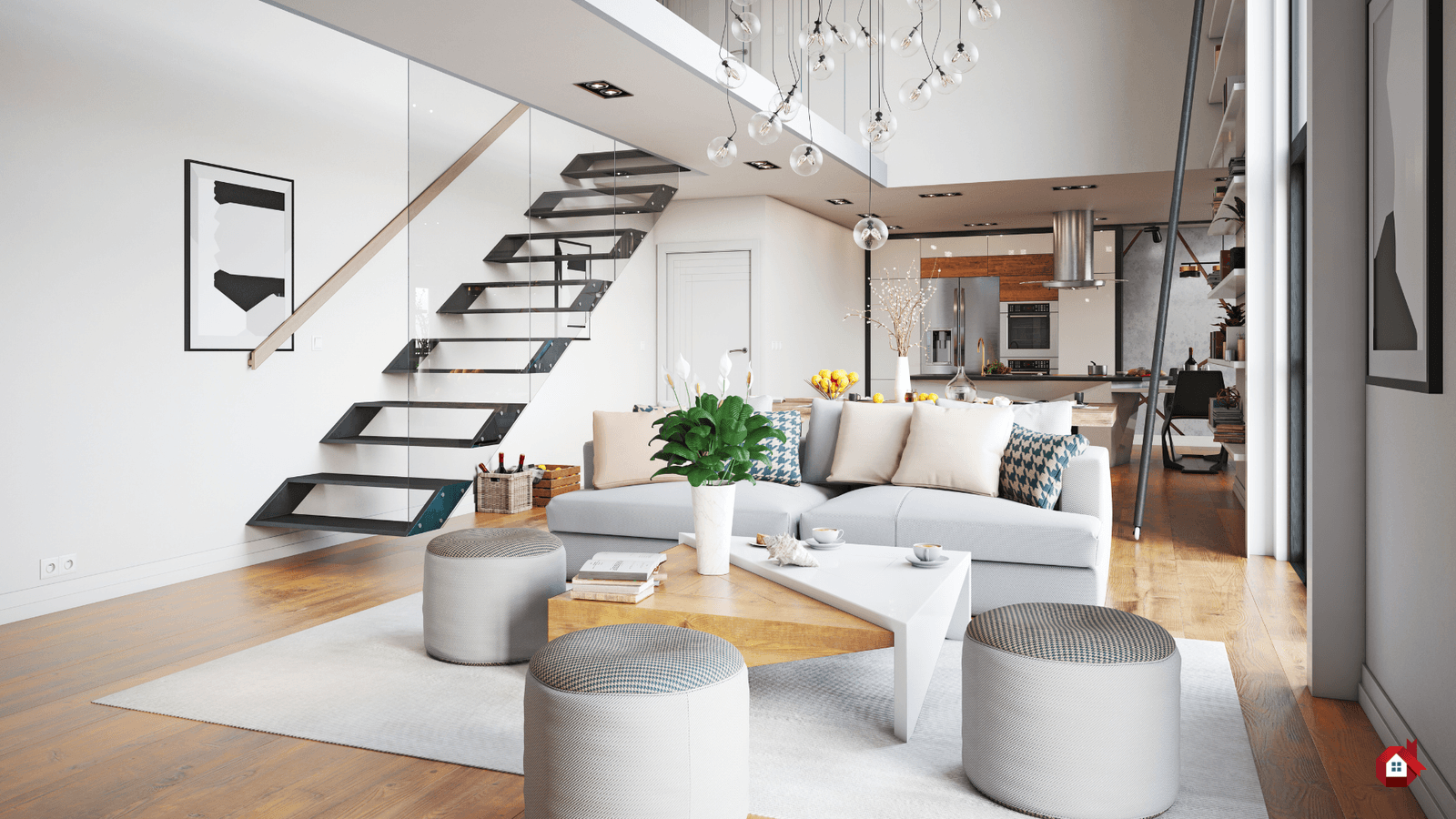 design de maison moderne clair 