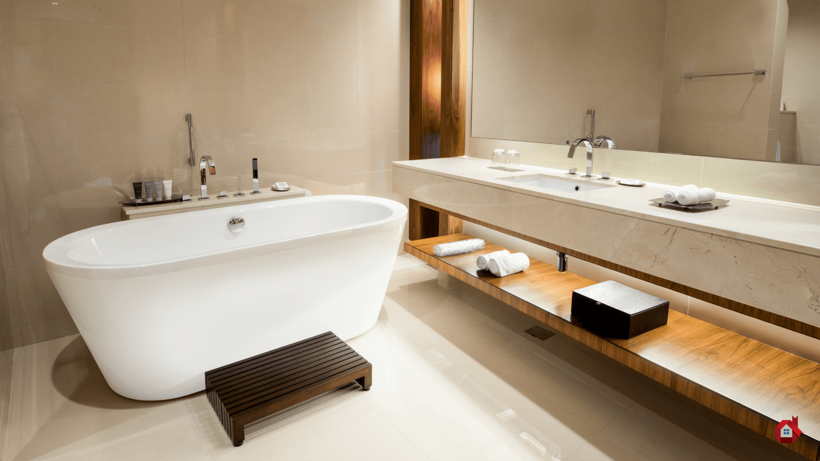 Salle de bain moderne 