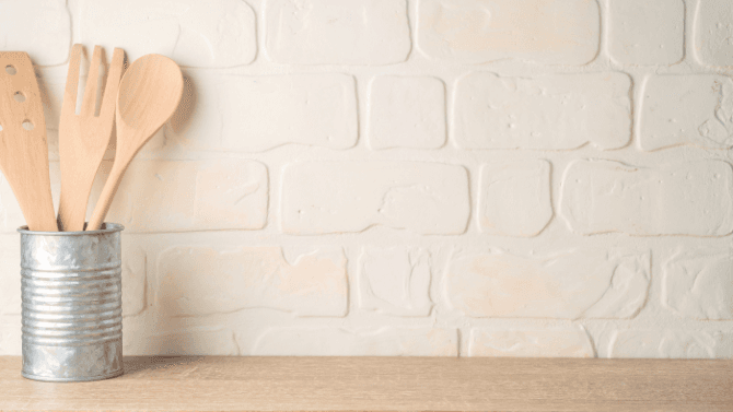 Comptoir de cuisine en bois 