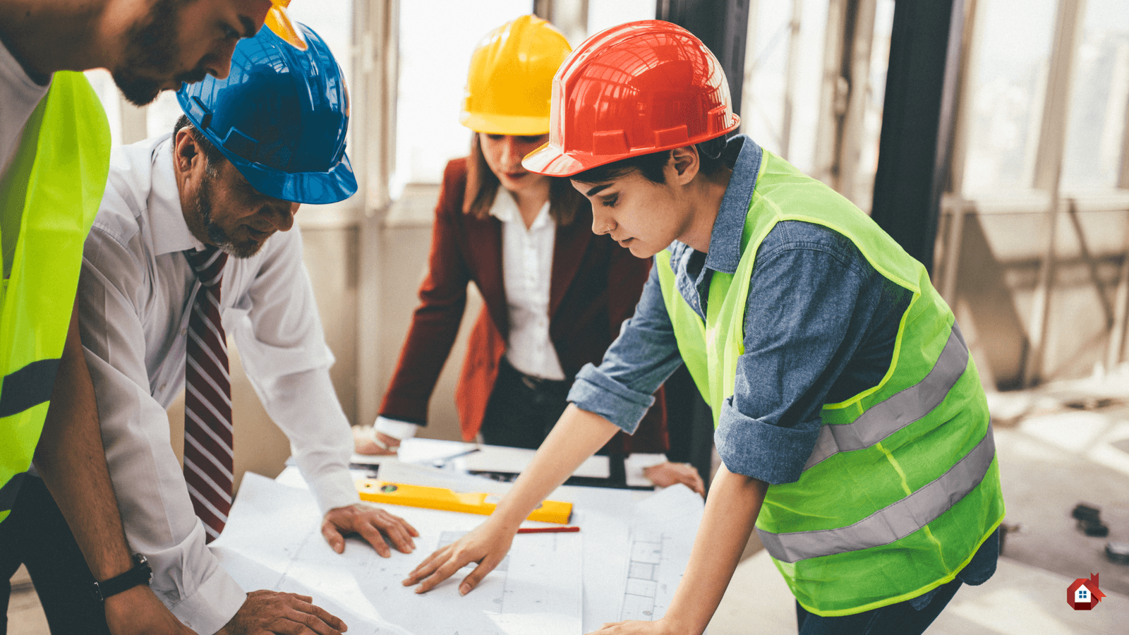 Une équipe de placement au travail