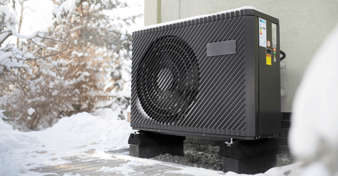 thermopompe pour le chauffage en hiver