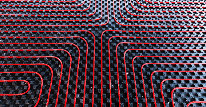 planchers chauffants électrique