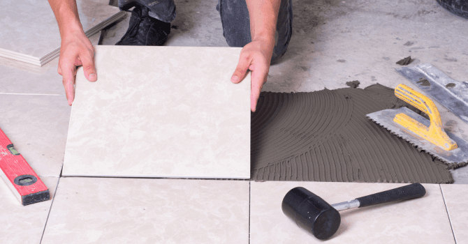 matériaux pour le carrelage