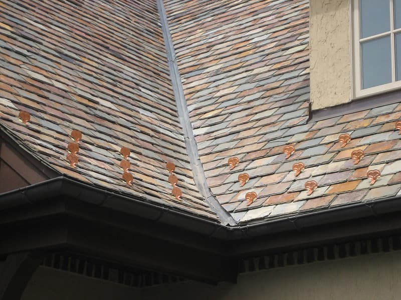 arrêt de neige en cuivre