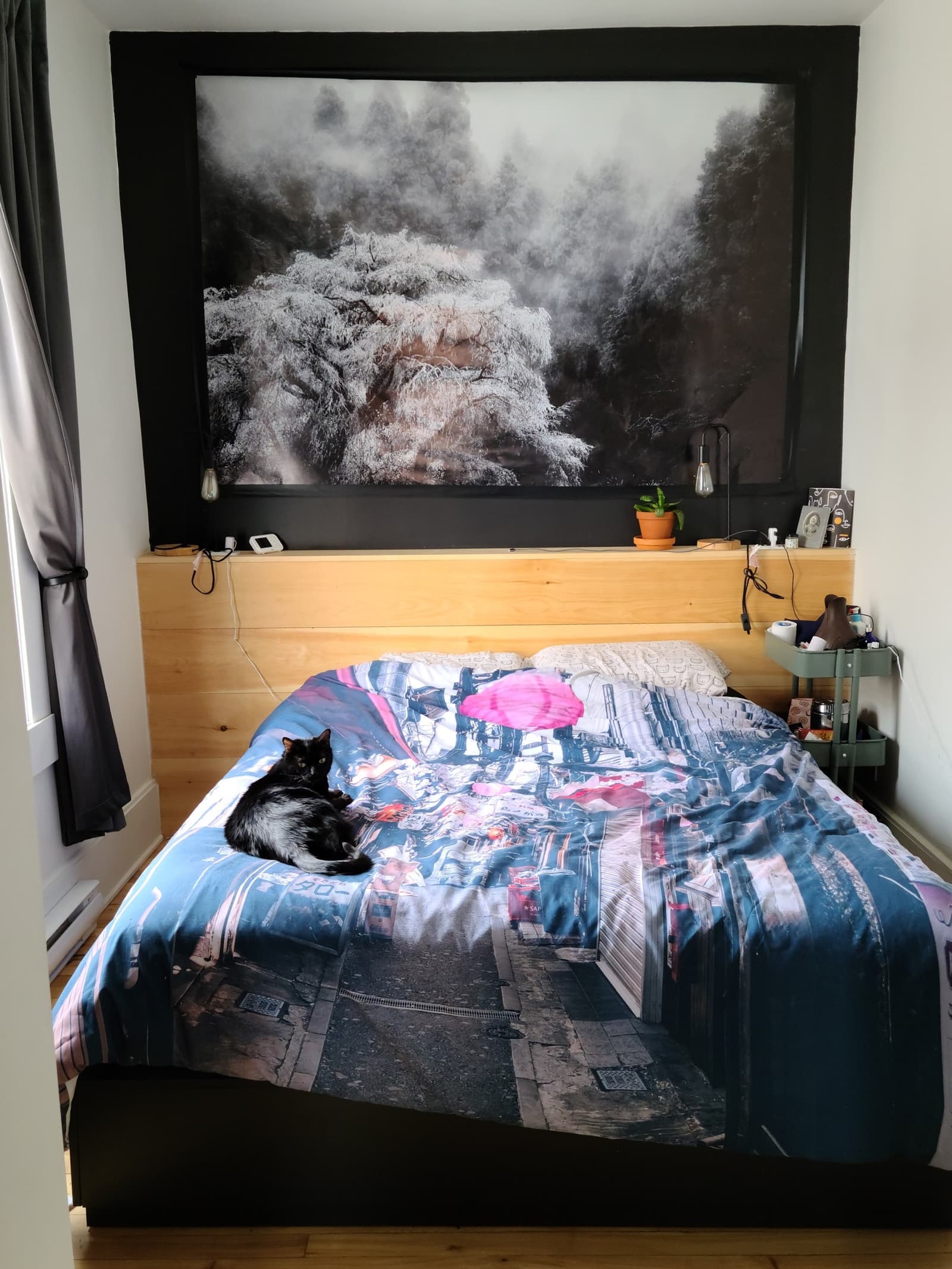 Chambre à coucher principale après les travaux_Chroniques d'un projet de rénovation: c'est enfin terminé!