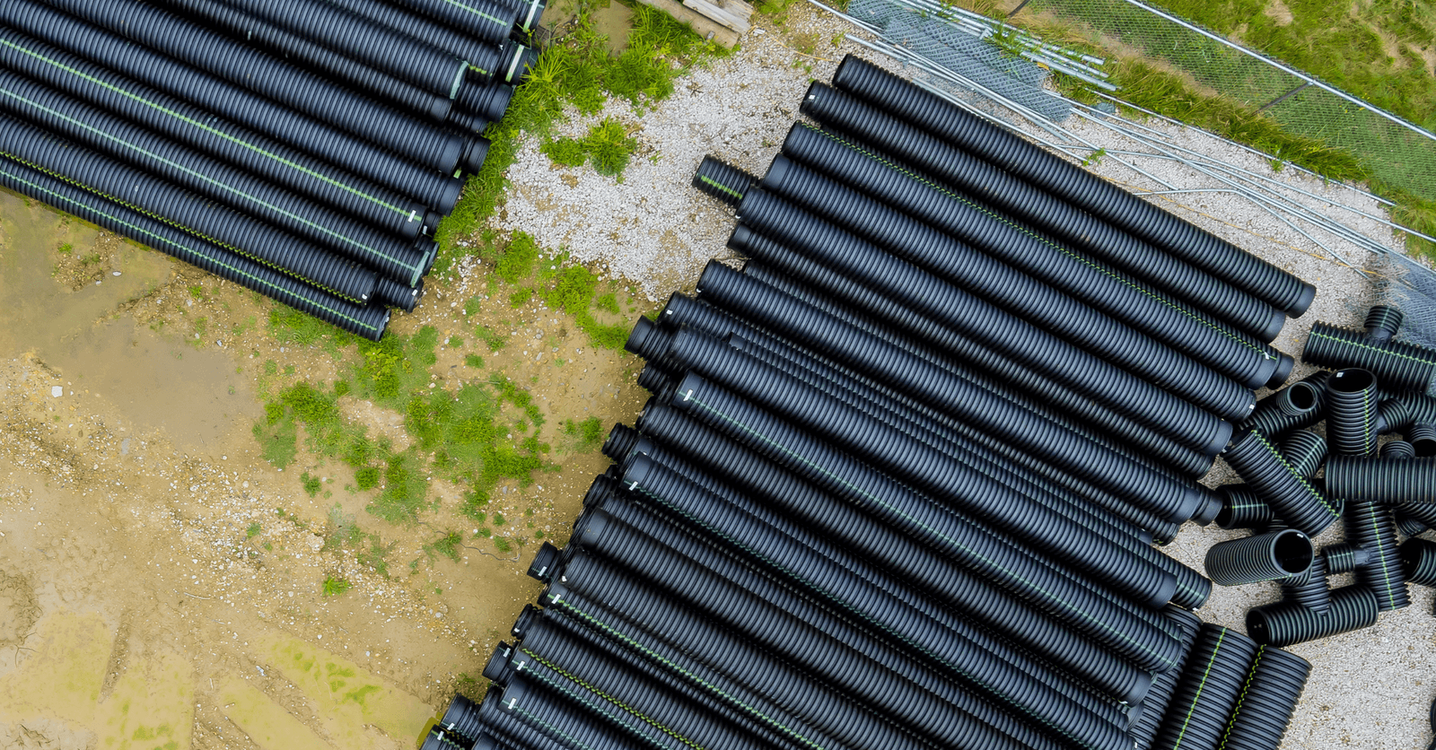 ponceau en plastique