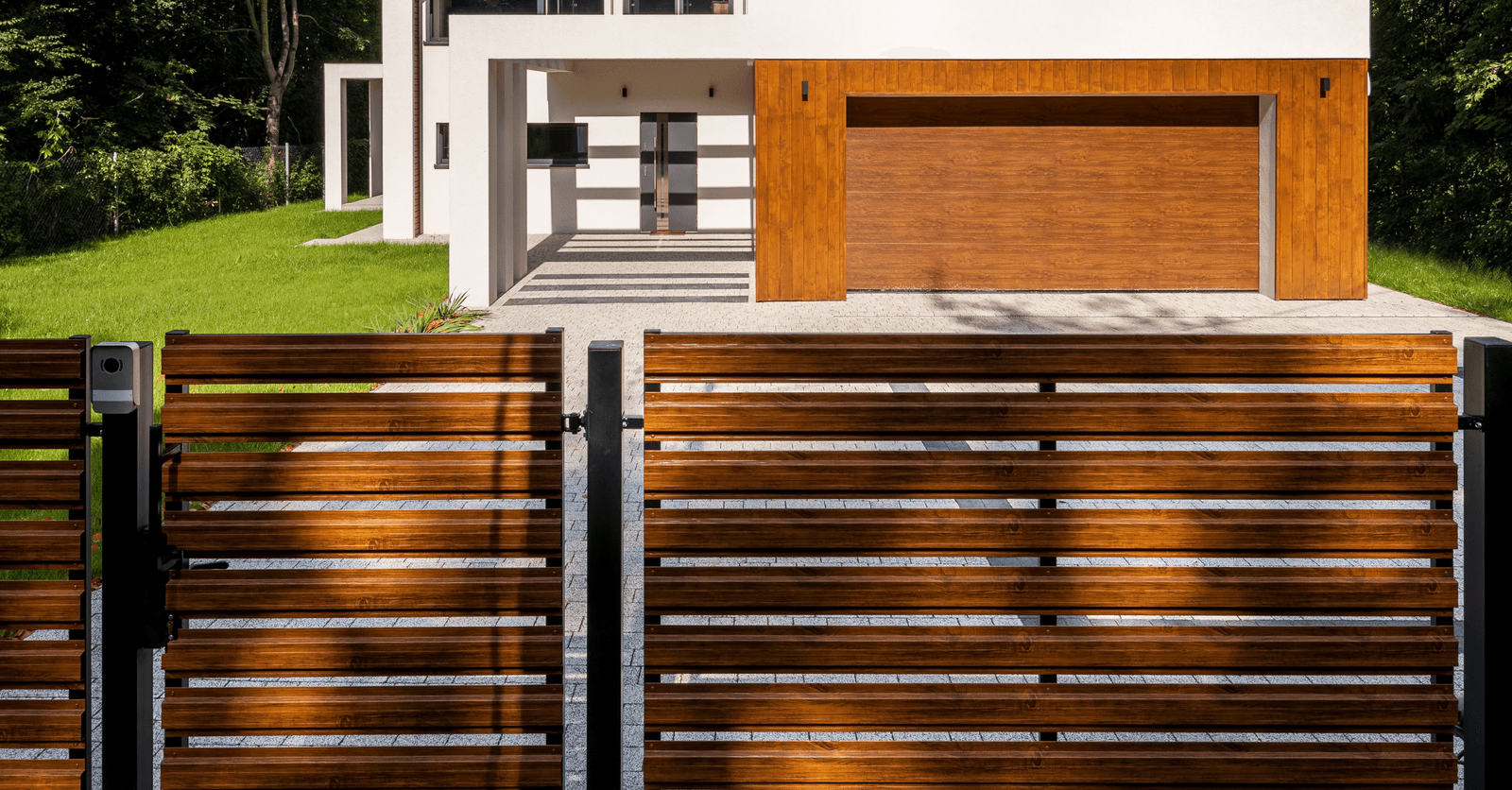 clôture en aluminium