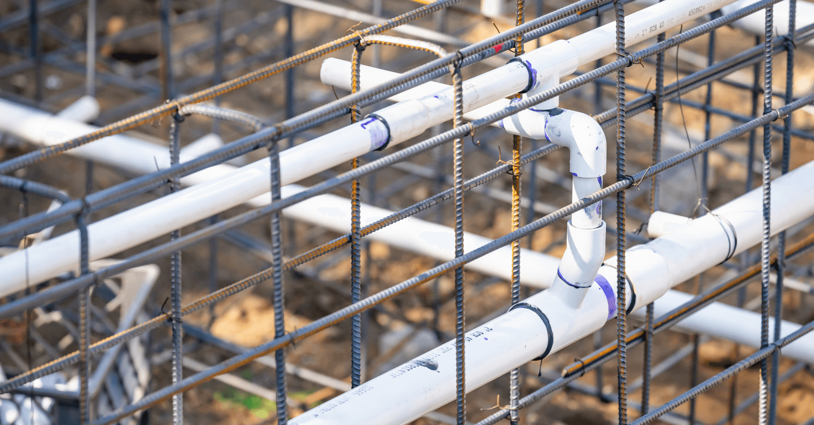 tuyauterie de plomberie en PVC