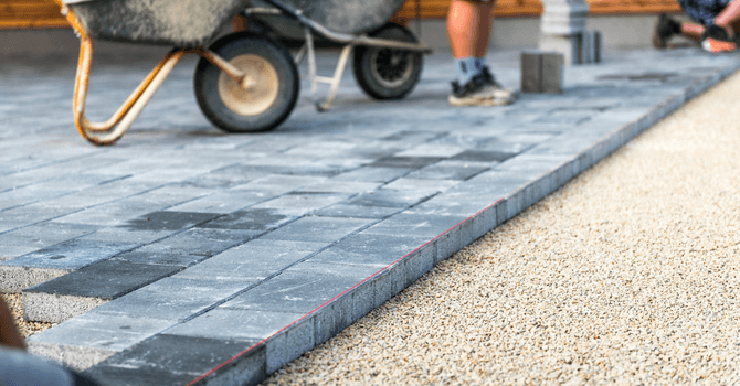 installation de dalles