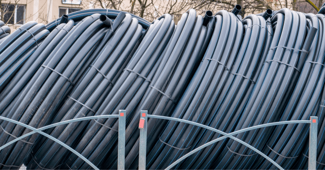 plastique en construction