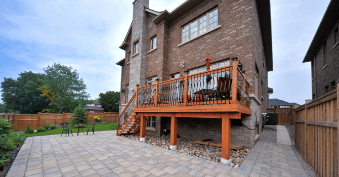 terrasse surélevée