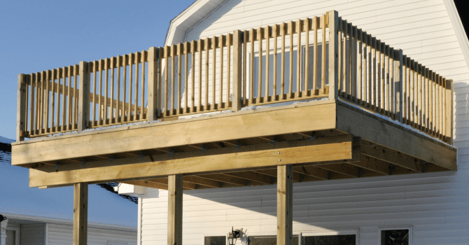 terrasse surélevée