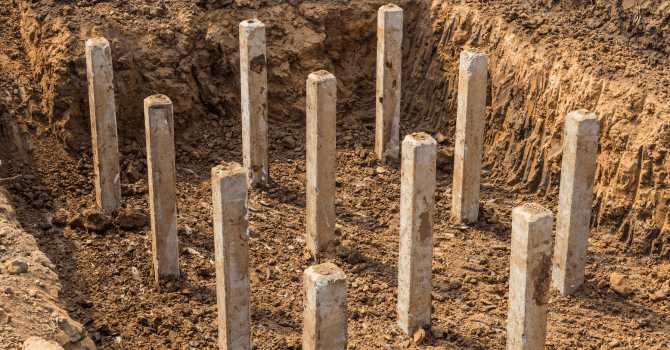 agrandissements sur pieux