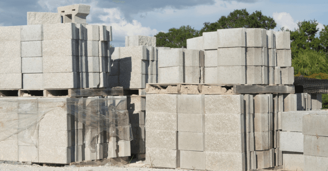 chaîne d’approvisionnement en construction