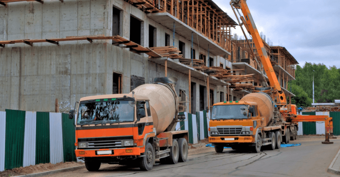chaîne d’approvisionnement en construction