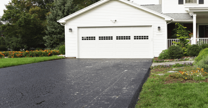 pavage en asphalte résidentiel