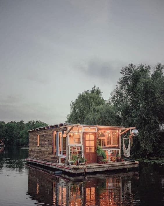 maison flottante