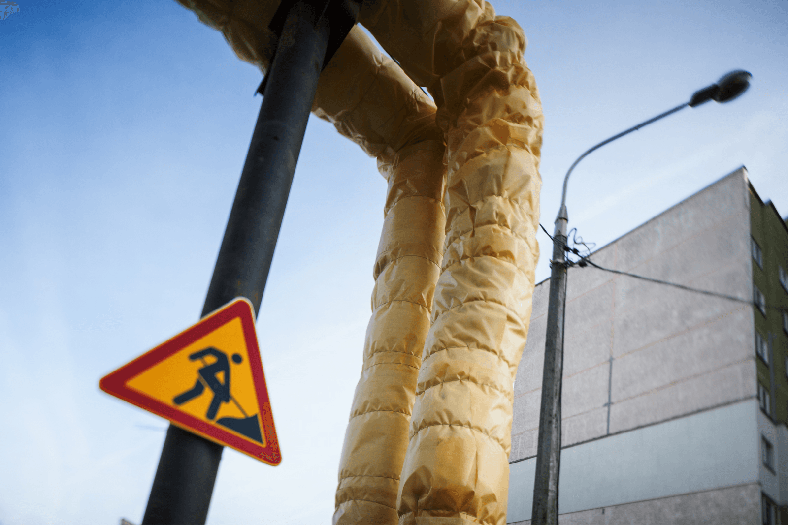 Isolation d'un tuyau d'eau