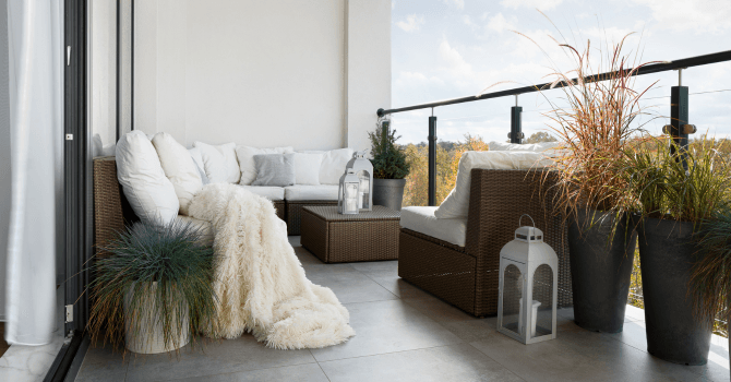 La différence entre un patio, un balcon et une véranda